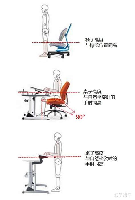 桌椅距離|你的桌子高度有符合身高嗎？愈坐愈腰痠背痛的原因大。